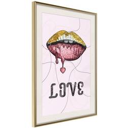 Arkiio Affisch Liquid Lips [Poster] 20x30 Poster